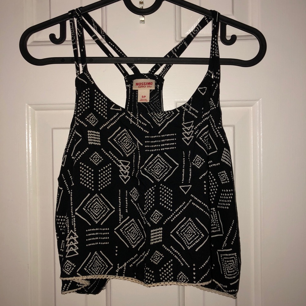 TRIBAL PRINTED Crop Top